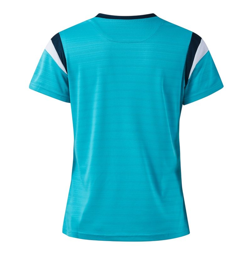 Joma Terra Short Sleeve - fluor turquoise/dark navy Joma Terra Short Sleeve - fluor turquoise/dark navy