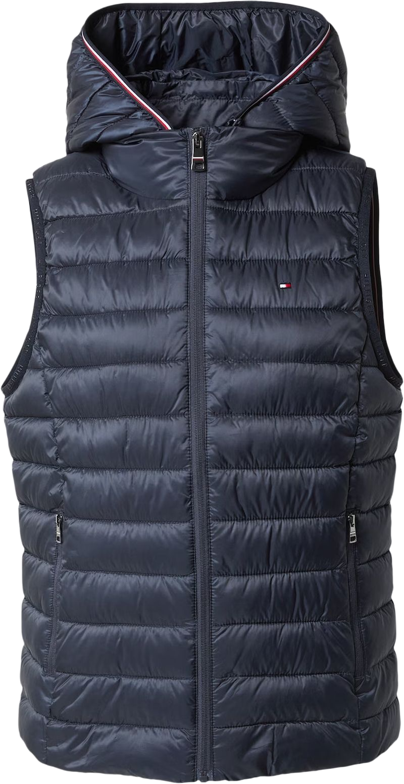 Tommy Hilfiger LW Padded Global Stripe Vest - navy Tommy Hilfiger LW Padded Global Stripe Vest - navy