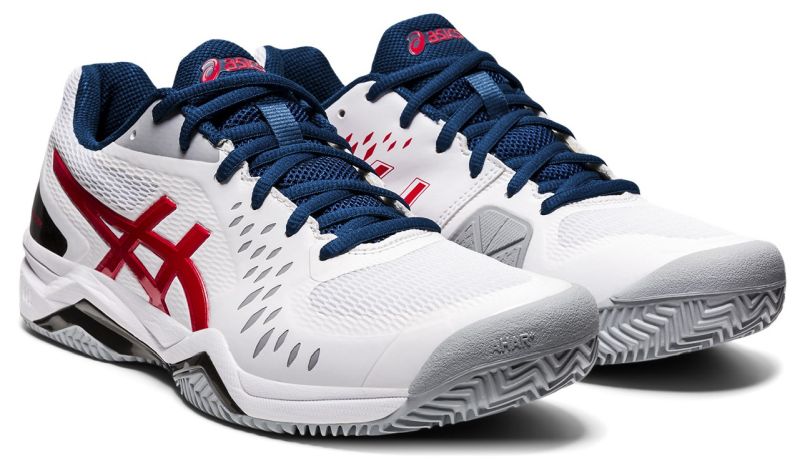 asics-gel-challenger-12-clay-white-classics-red-3 Asics Gel-Challenger 12 Clay - white/classics red