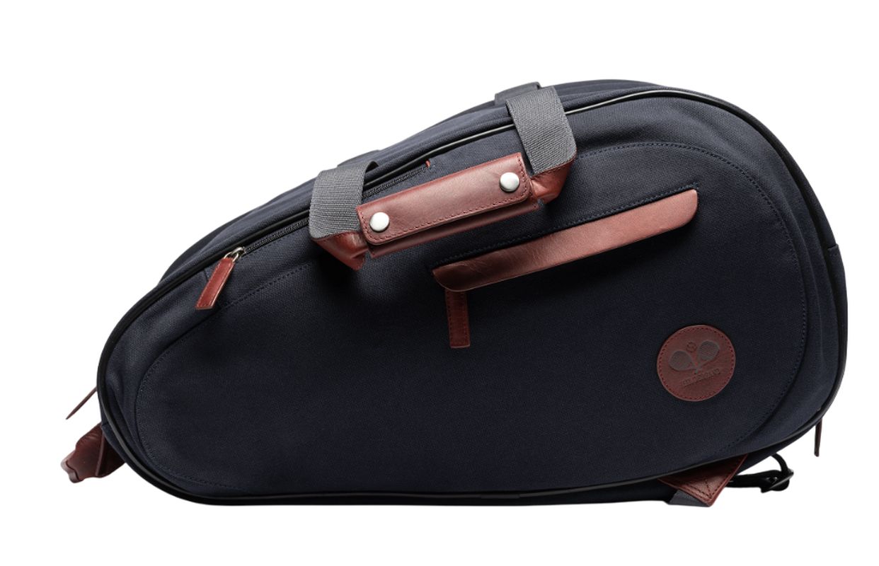 Hildebrand Padel Racket Canvas Bag - navy/red