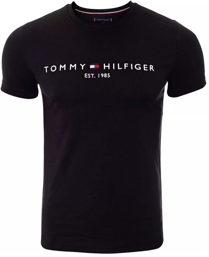 Tommy Hilfiger Core Tommy Logo Tee - jet black Tommy Hilfiger Core Tommy Logo Tee - jet black