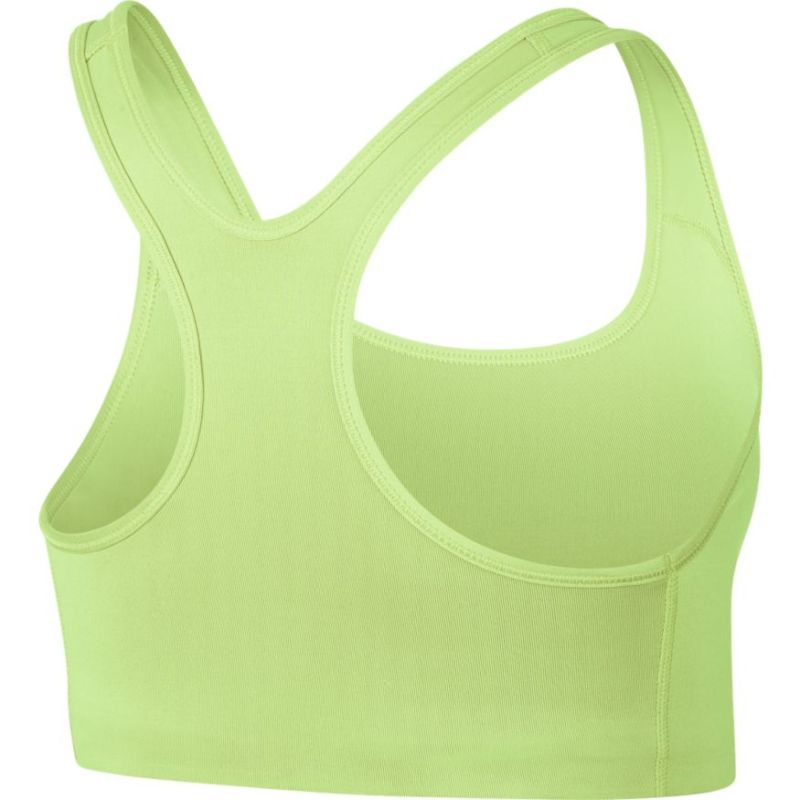 Nike Pro Classic Swoosh Bra - volt glow/black