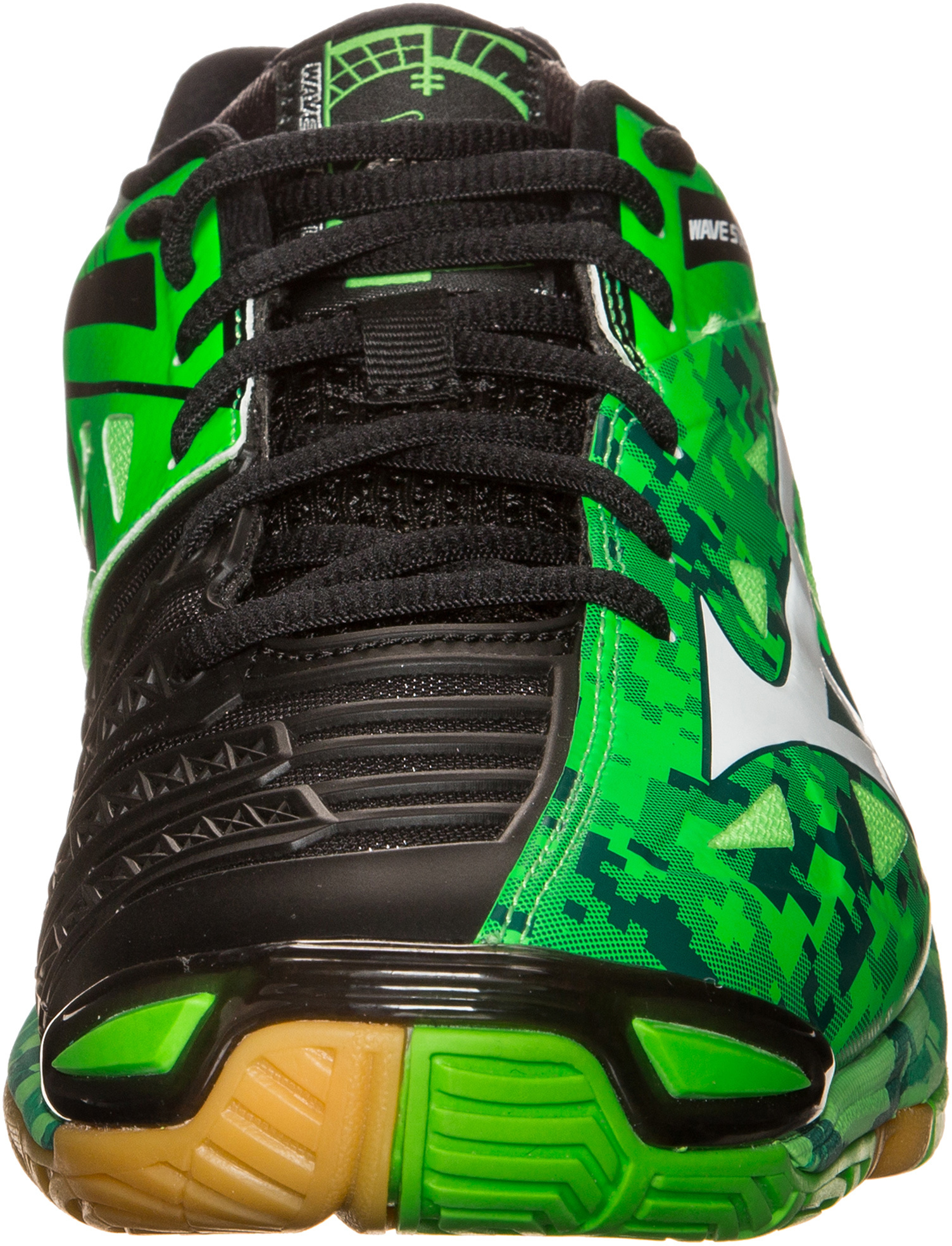 mizuno-wave-stealth-3-lime-white-black-4 Mizuno Wave Stealth 3 - lime/white/black
