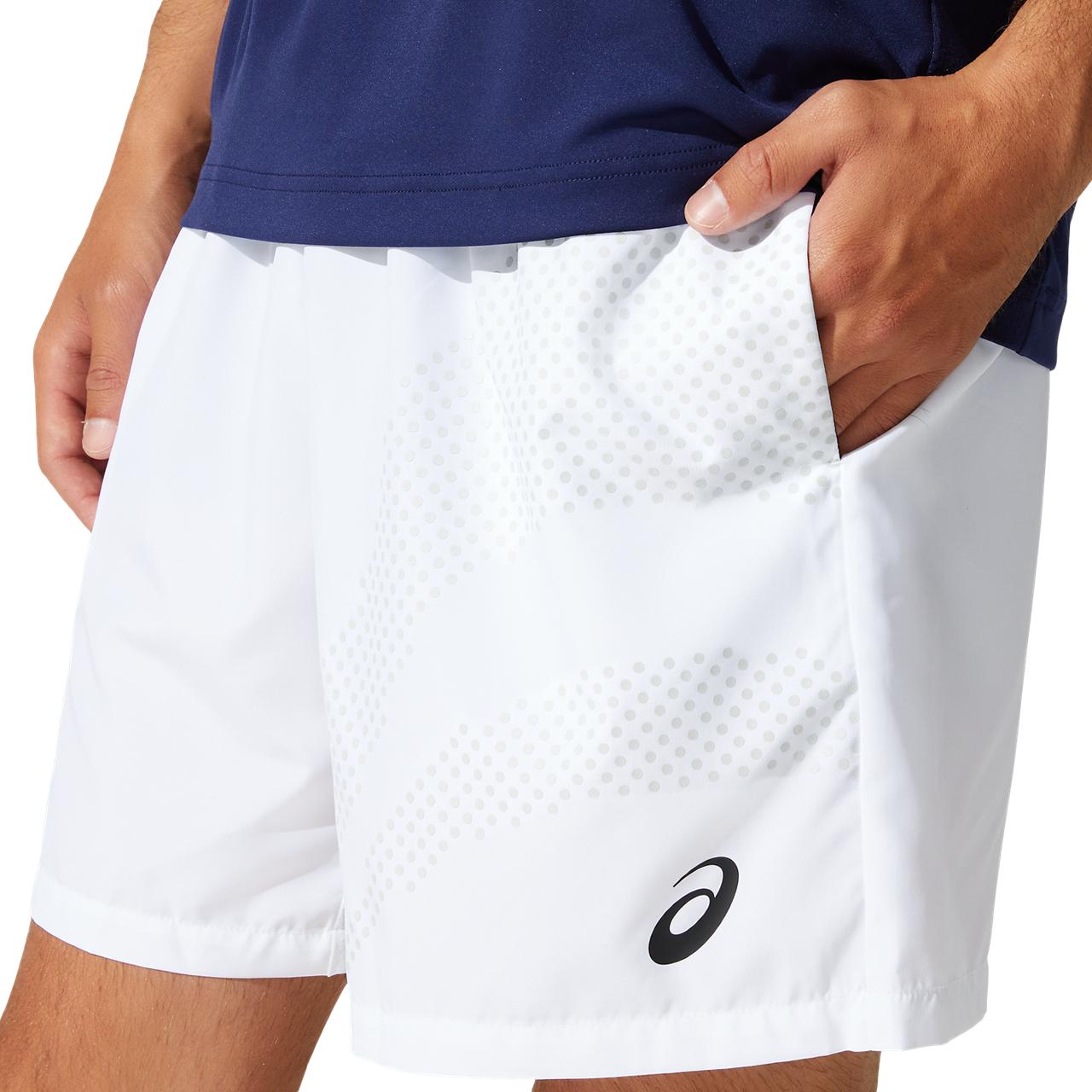 Asics Court M GPX Short - brilliant white Asics Court M GPX Short - brilliant white