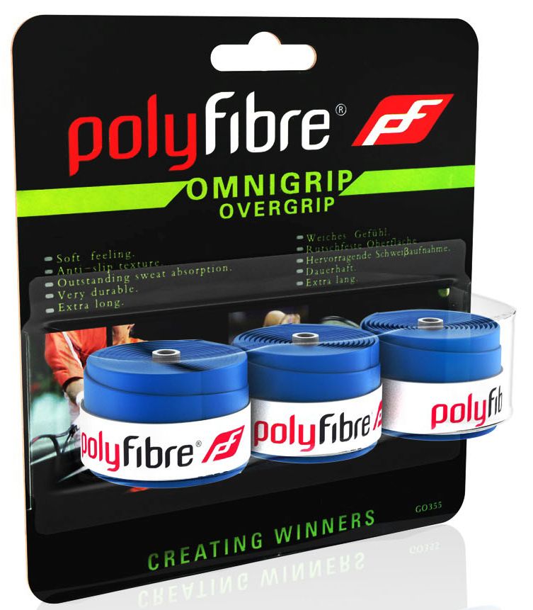 Polyfibre Omnigrip Overgrip 3P - blue