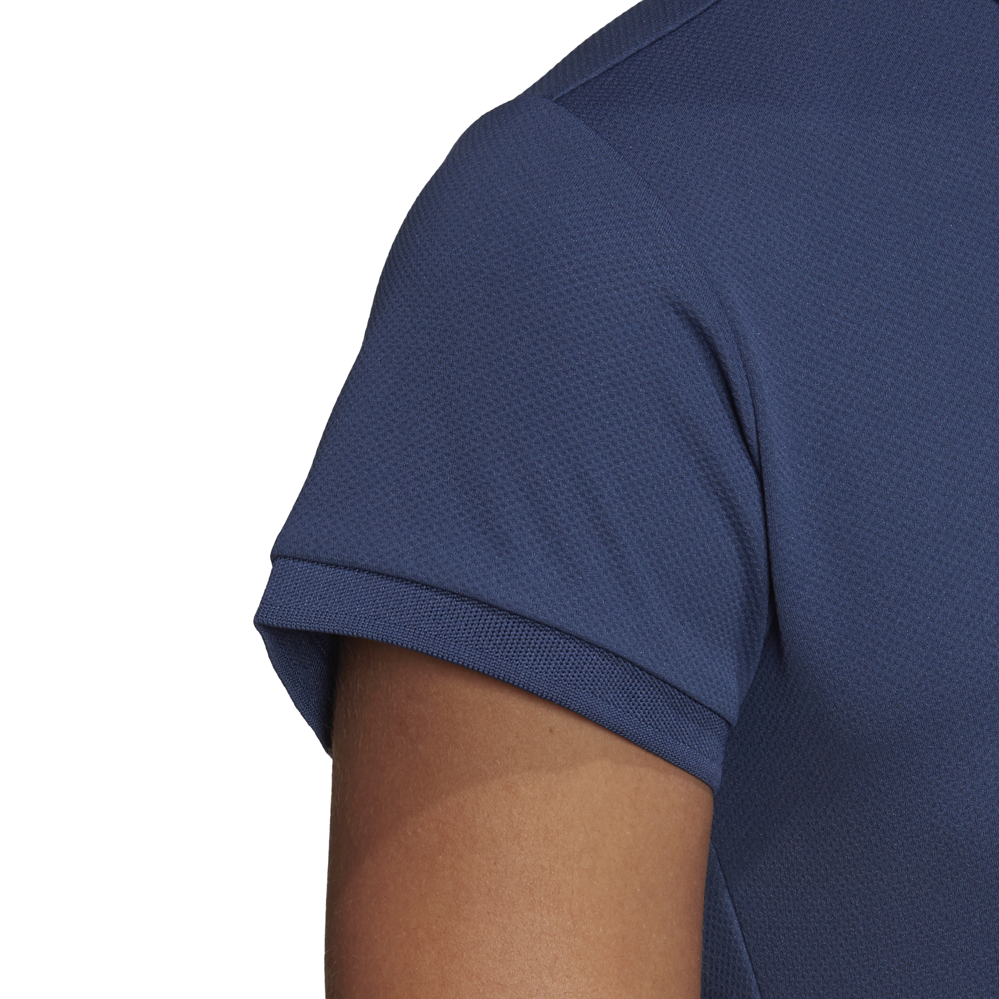 Adidas W Club 3 Stripes Polo - tech indigo/matte silver