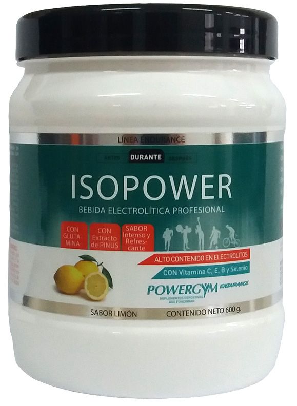 POWERGYM ISOPOWER 600g - lemon