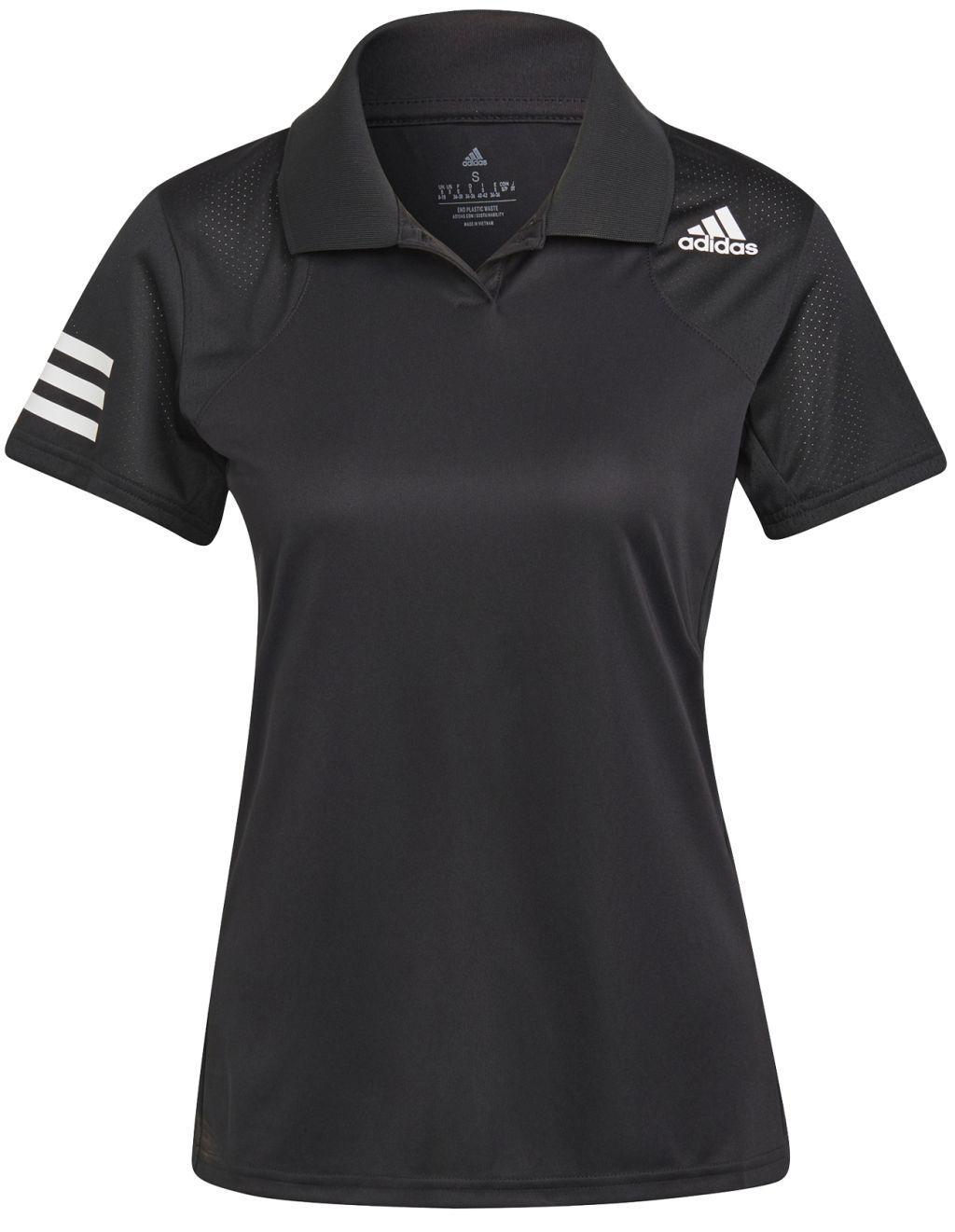 Adidas W Club Polo - black/white/white Adidas W Club Polo - black/white/white