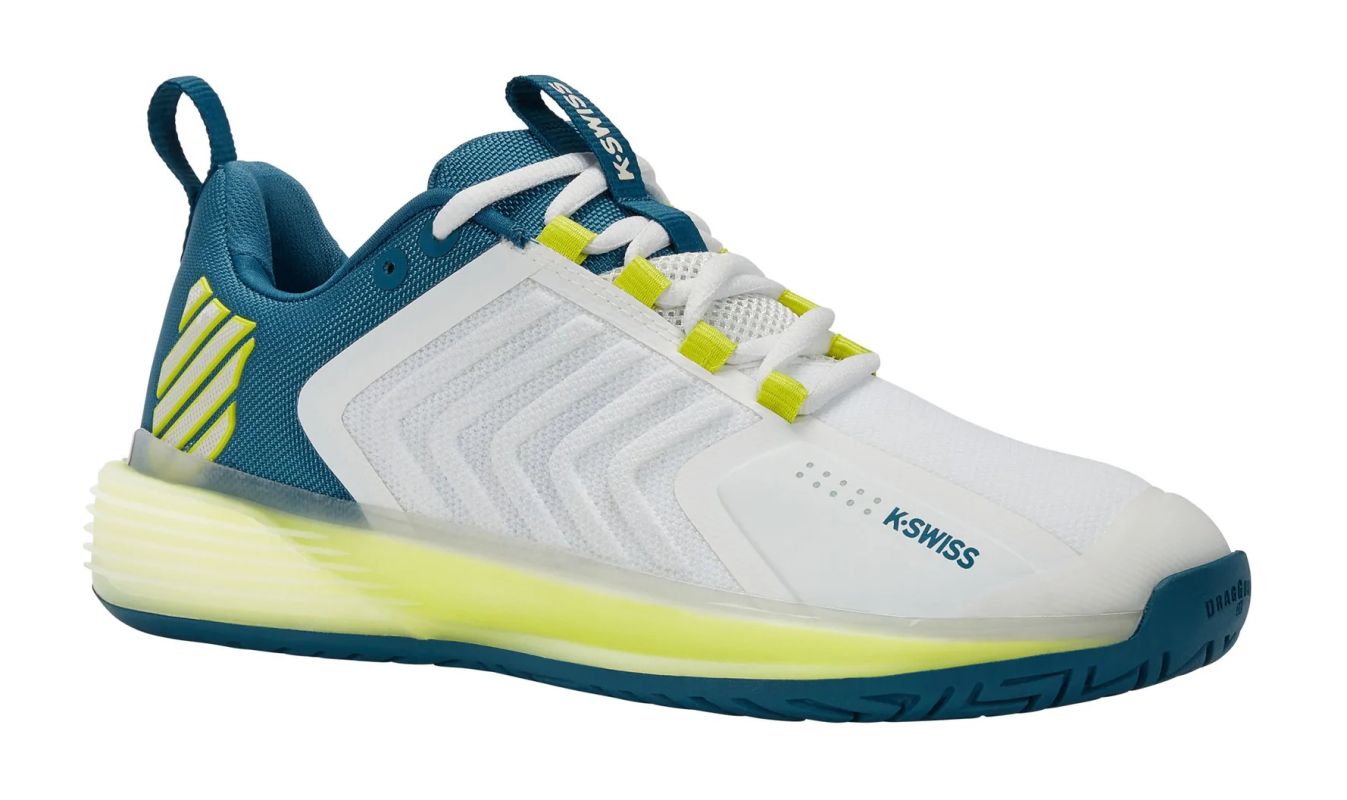 ultra-men K-Swiss Ultrashot 3 - brilliant white/celestial/evening primrose
