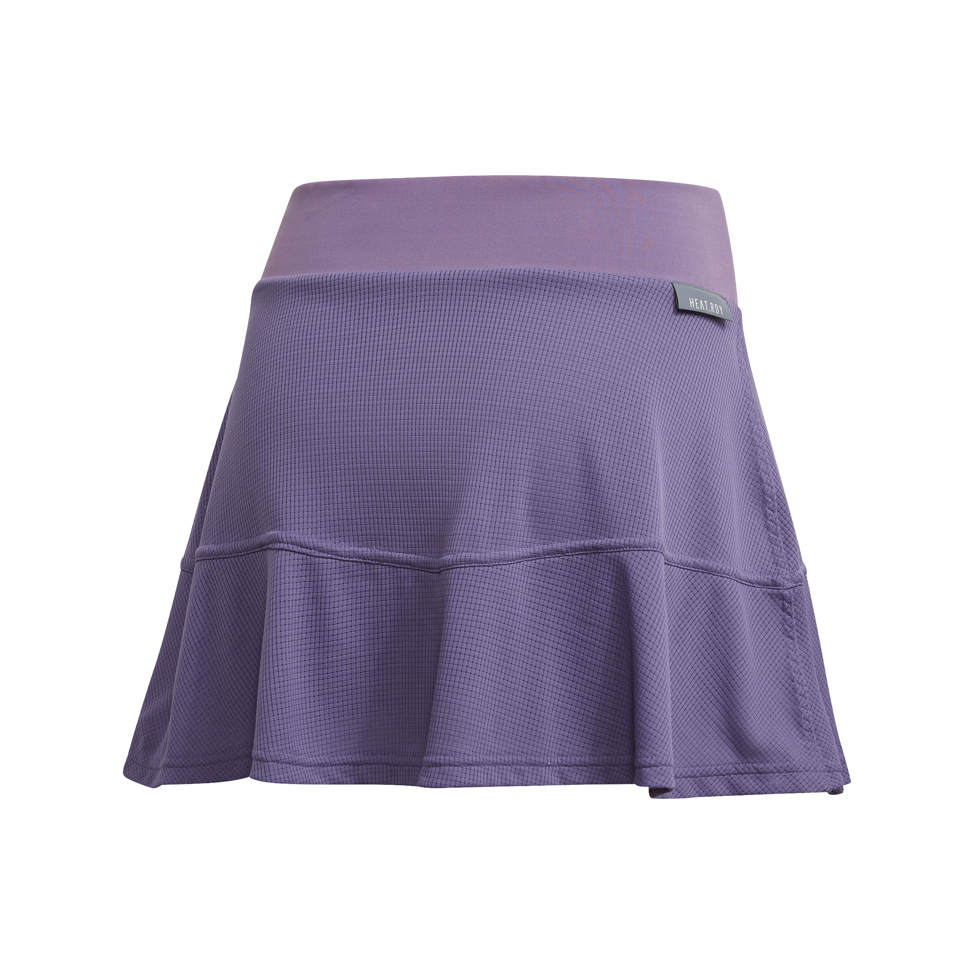 Adidas Match Skirt Heat Ready - tech purple/shock yellow