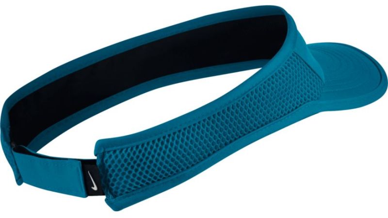 nike-aerobill-feather-light-visor-neo-turquoise-black-white-2 Nike Aerobill Feather Light Visor - neo turquoise/black/white