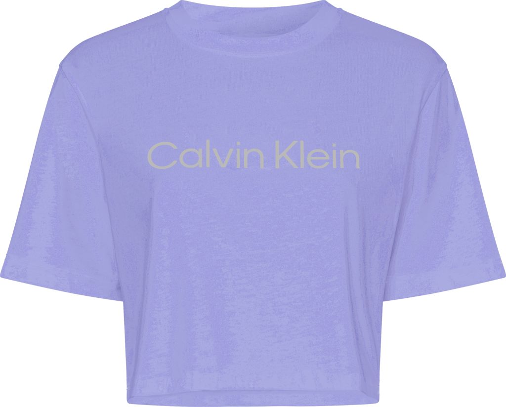 Calvin Klein SS Cropped T-shirt - jacaranda Calvin Klein SS Cropped T-shirt - jacaranda