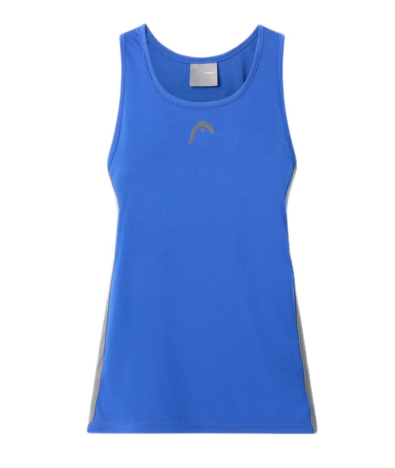 Damski top Head Club 25 Tech Tank - royal blue