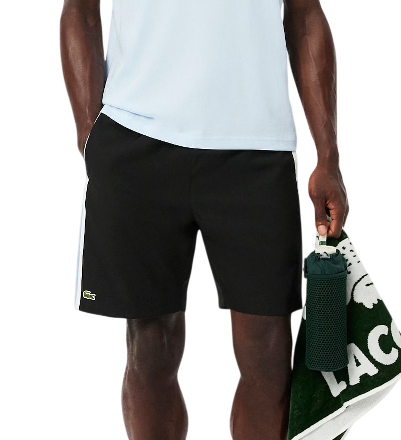 Lacoste Sport Colourblock Panels Lightweight - black/white/blue Lacoste Sport Colourblock Panels Lightweight - black/white/blue