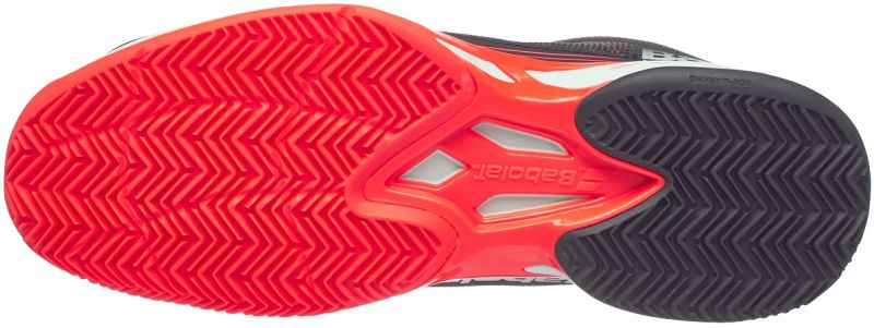 babolat-jet-team-clay-woman-grey-red-blue-4 Babolat Jet Team Clay Woman - grey/red/blue