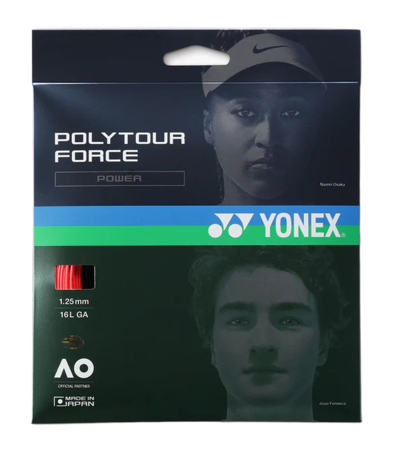 Yonex Poly Tour Force (12 m) - bright red