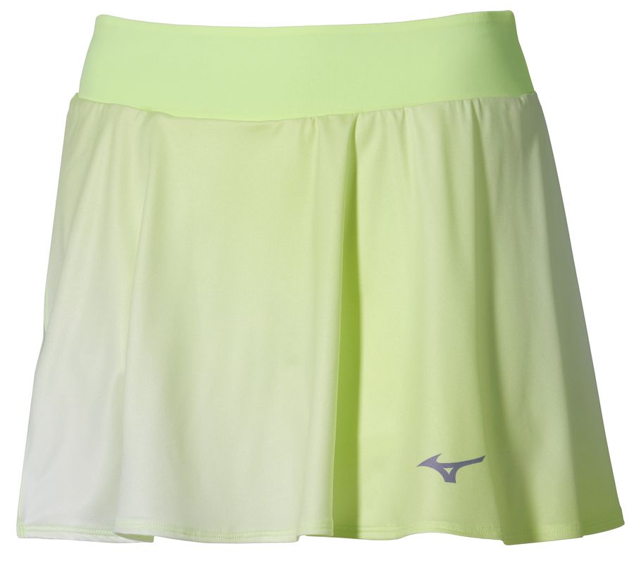 Damska spódniczka Mizuno Tennis Graphic - lime pulp