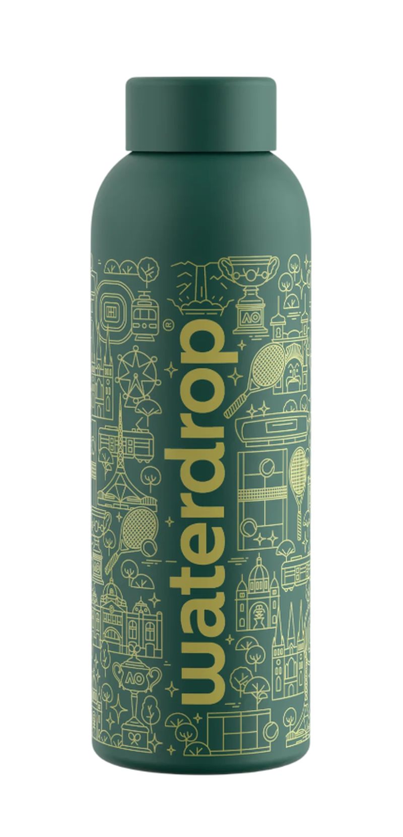 Waterdrop AO26 Melbourne 600ml - green Waterdrop AO26 Melbourne 600ml - green