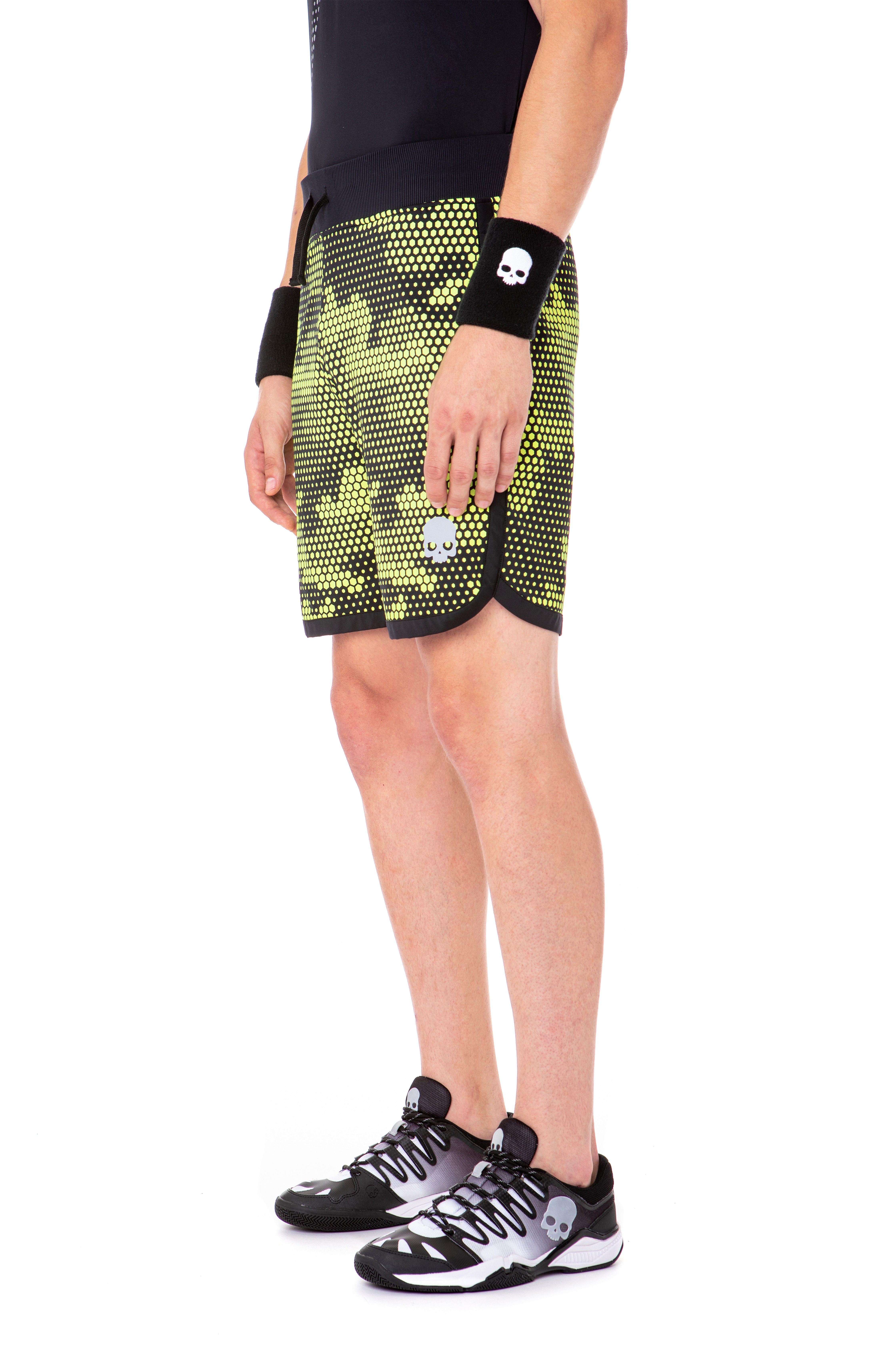 Hydrogen Tech Camo Shorts - camo fluo yellow/black