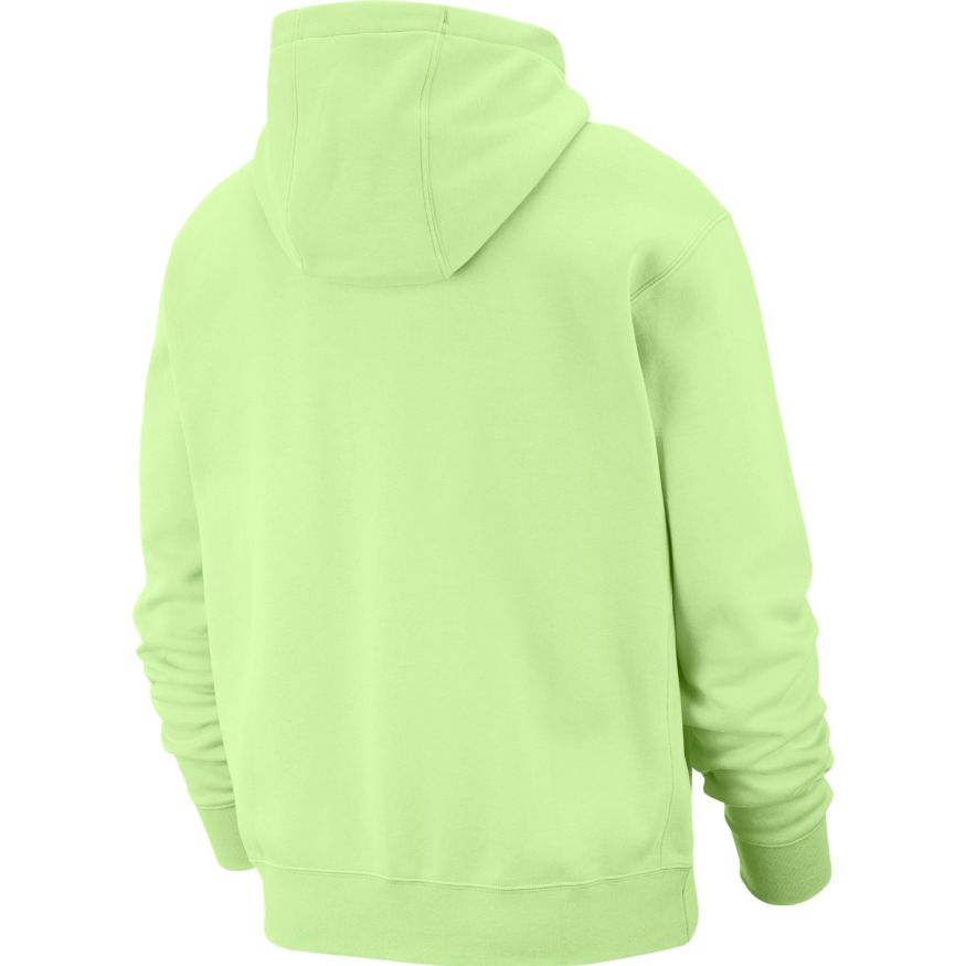 Nike Swoosh M Club Hoodie FZ BB - lt liquid lime/lt liquid lime/white