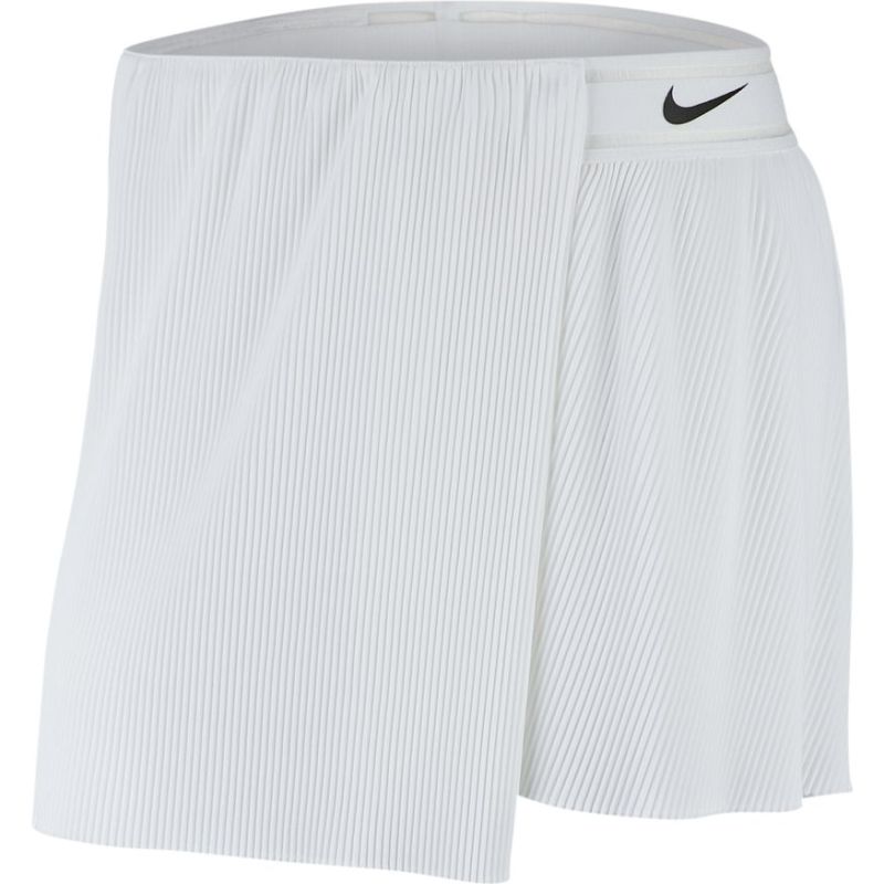 Nike Court Slam Victory Women's Tennis Skirt - white/black