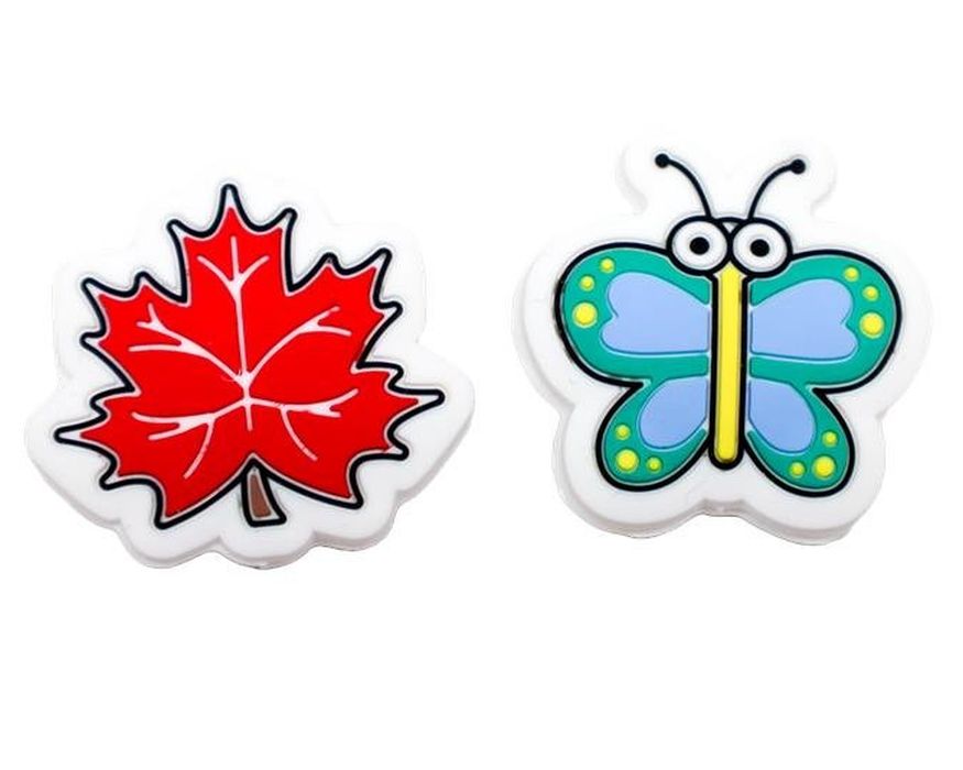 Gamma Nature Dampeners 2P - maple leaf/butterfly