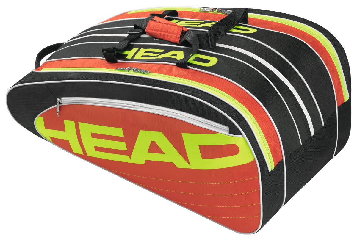  Head Elite Monstercombi - black/red/lime