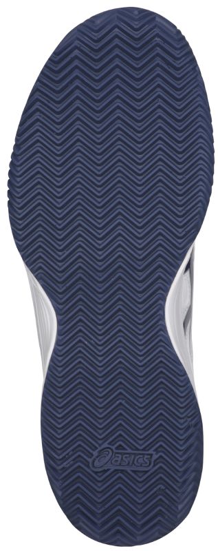 Asics Court Slide Clay - white/blue print