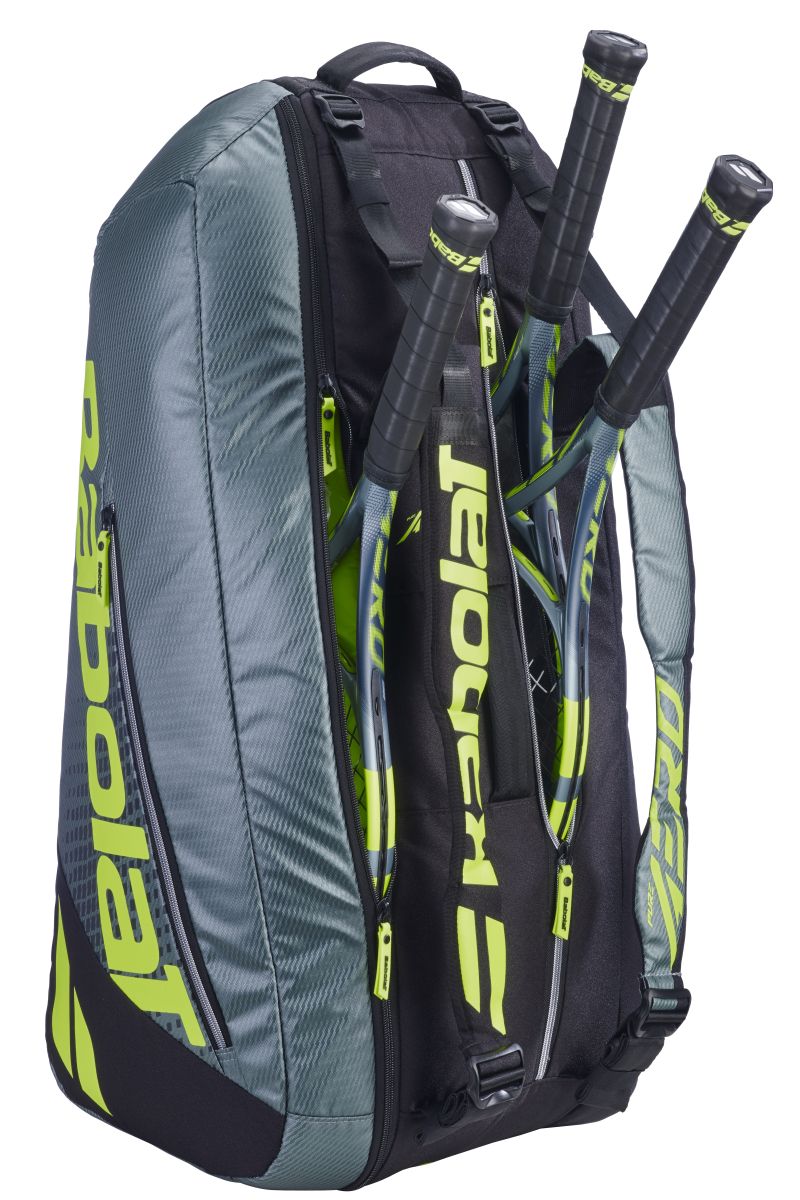 Babolat Pure Aero RHX6 10th Gen - metallic dark forest/yellow Babolat Pure Aero RHX6 10th Gen - metallic dark forest/yellow