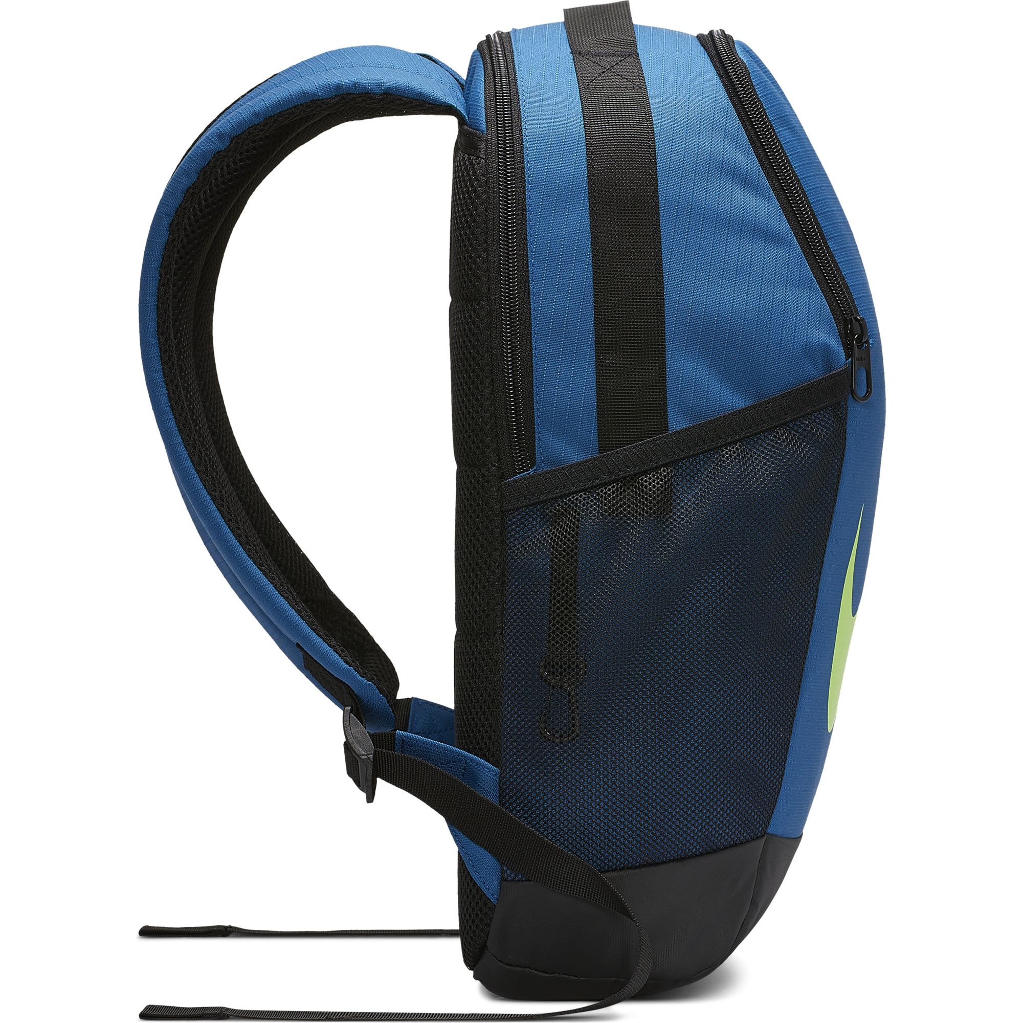 Nike Brasilia Backpack Y - industrial blue/black/ghost green