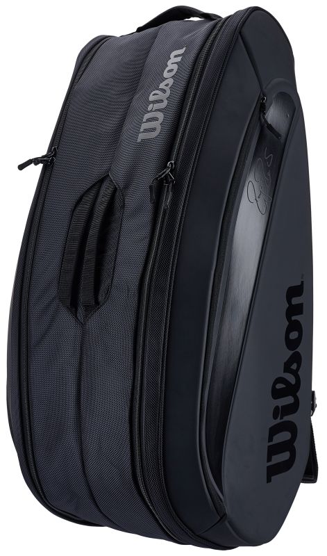 Wilson Federer DNA 12 Pk Bag - black
