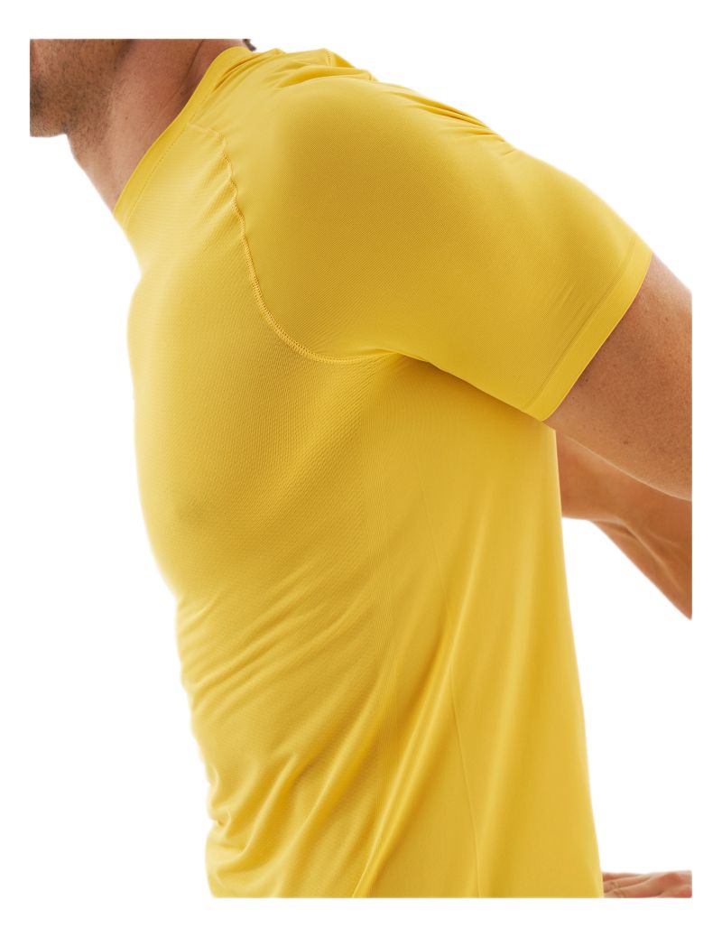 Compressport Trail Racing Short Sleeve - ceylon yellow