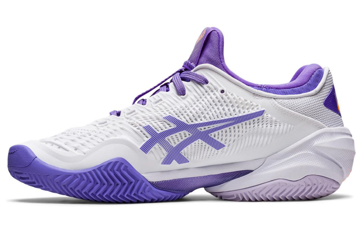 Asics Court FF 3 Clay - white/amethyst