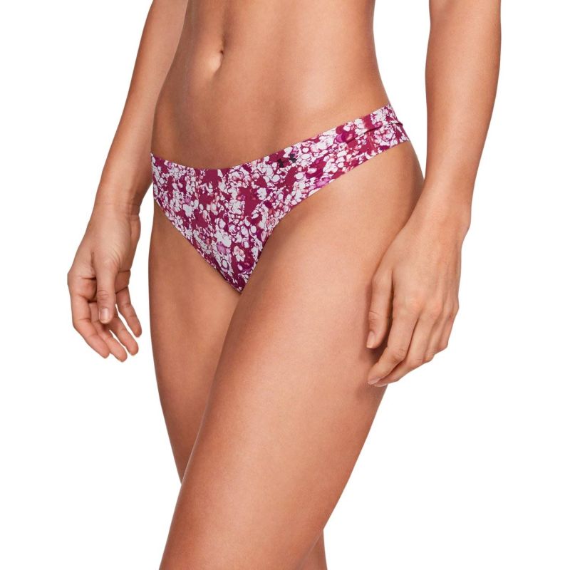 Under Armour PS Thong 3Pack Print - purple