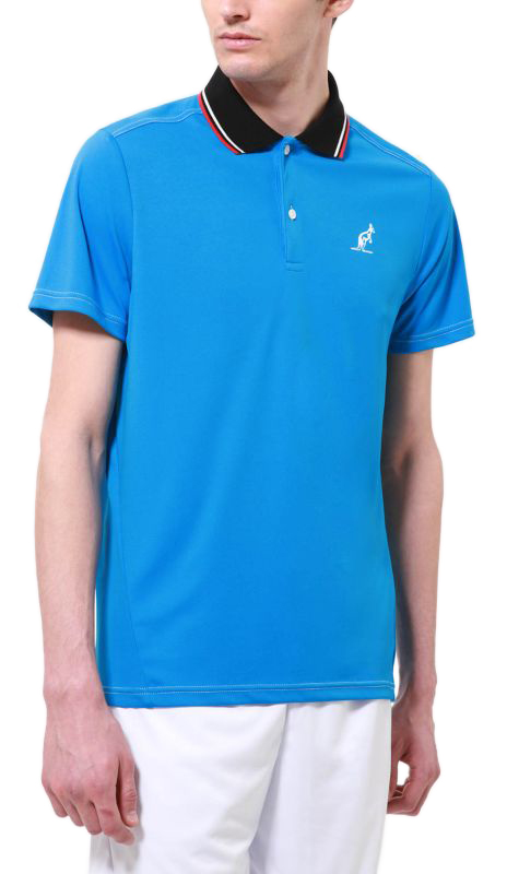 TEUPO0003-626A-5xcRlas6y1RC1r Australian Ace Polo - blue capri/bianco