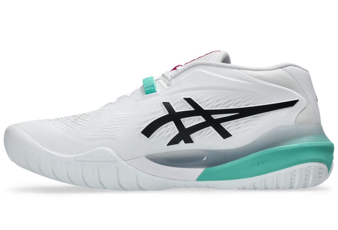 Asics Gel-Resolution X - white/aurora green Asics Gel-Resolution X - white/aurora green