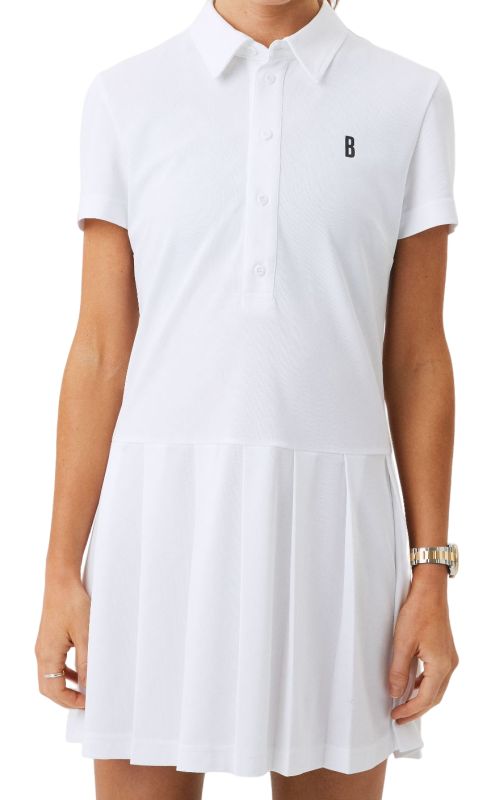 Björn Borg Ace Polo Dress - brilliant white Björn Borg Ace Polo Dress - brilliant white