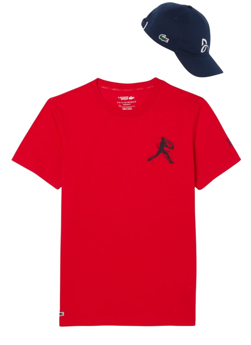 Lacoste Tennis x Novak Djokovic Pack - red/navy blue Lacoste Tennis x Novak Djokovic Pack - red/navy blue