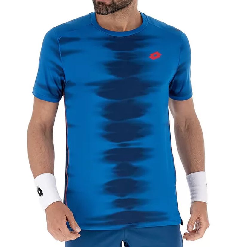 Lotto Tech II D2.A T-Shirt - mykonos blue Lotto Tech II D2.A T-Shirt - mykonos blue