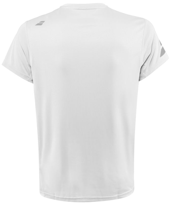 Babolat Core Flag Club Tee Men - white/white