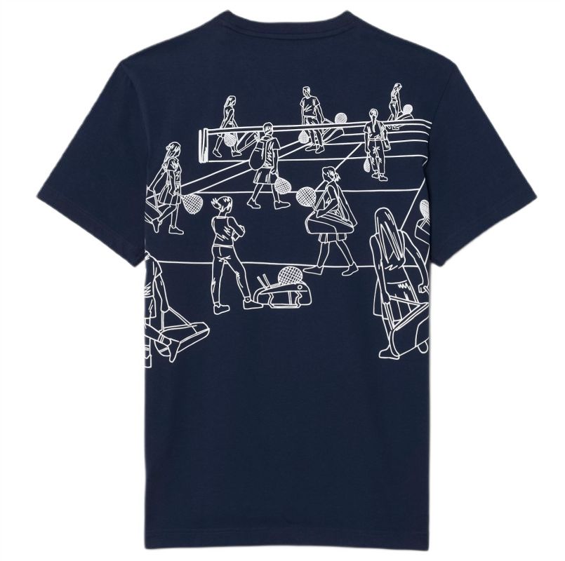 Lacoste Ultra Dry Printed - navy blue Lacoste Ultra Dry Printed - navy blue