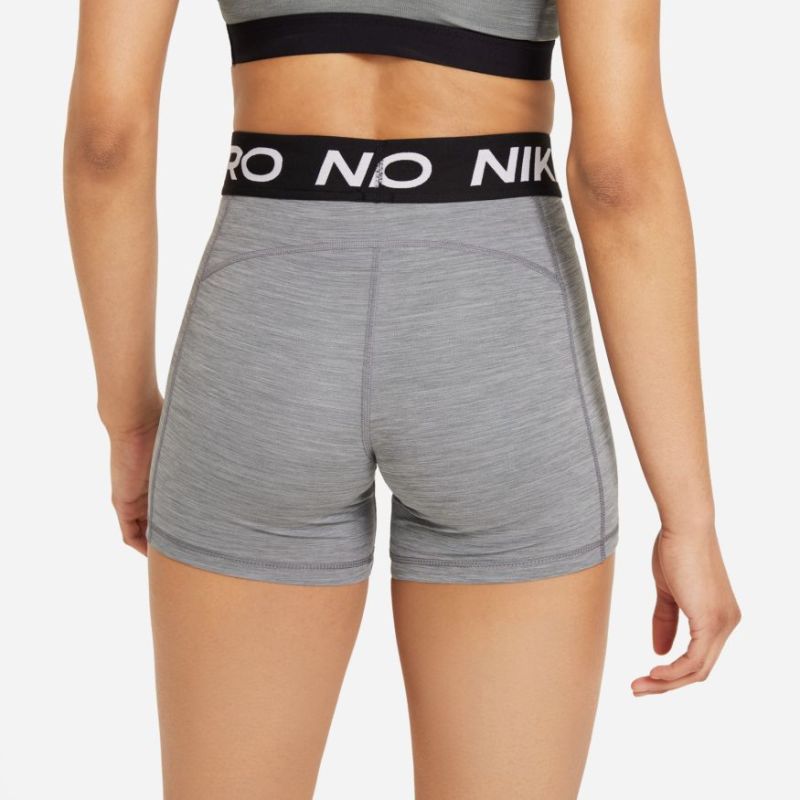 Nike Pro 365 Short 5in W - smoke grey/heather/black/black