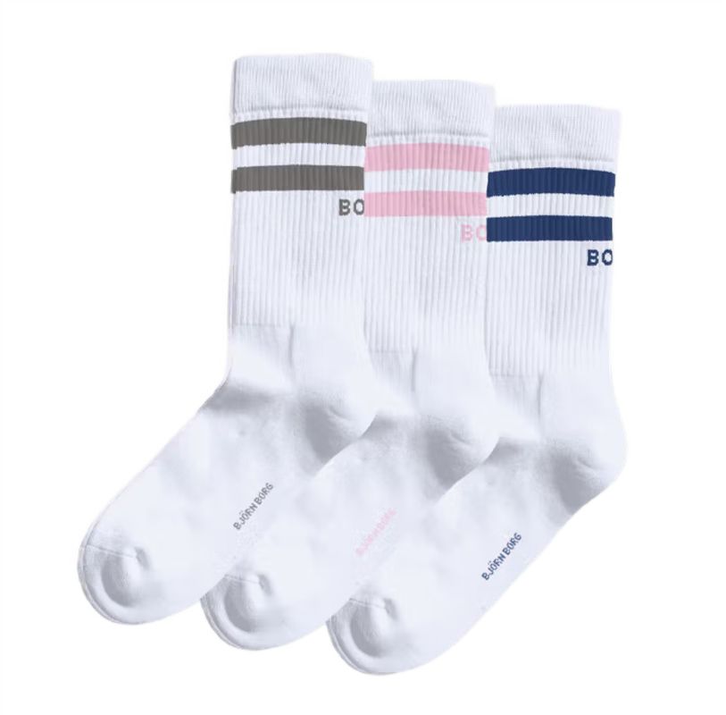 Björn Borg Classic Crew 3P - multicolor