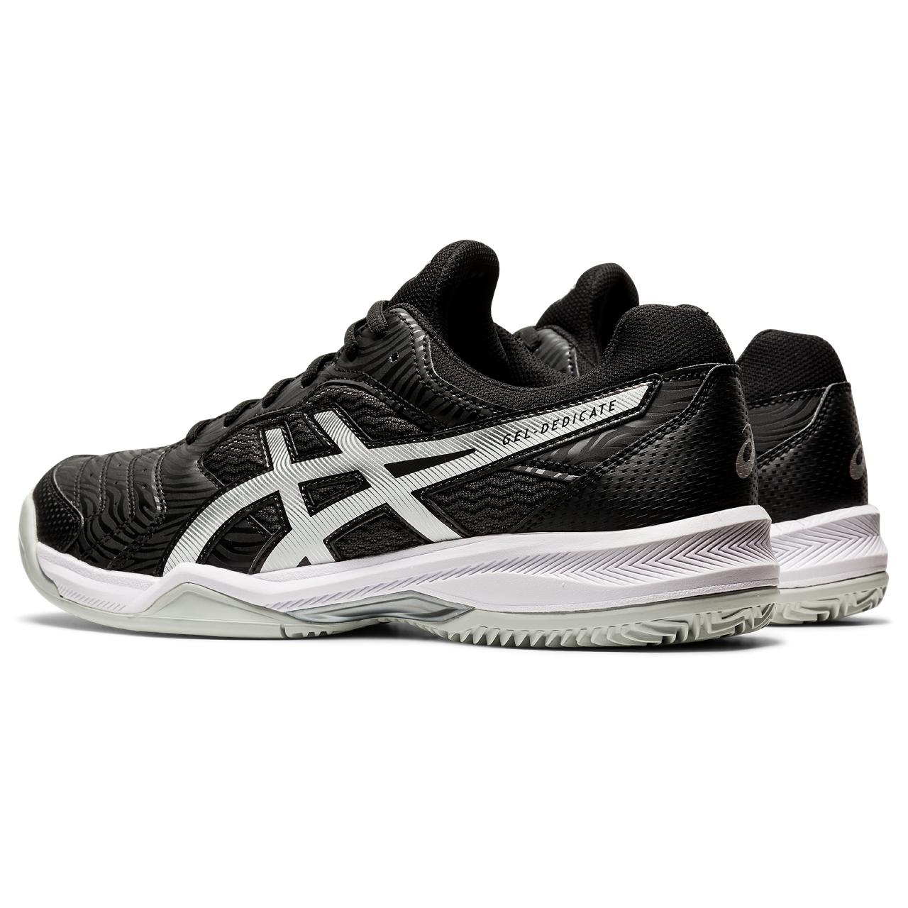 Asics Gel-Dedicate 6 Clay - black/white