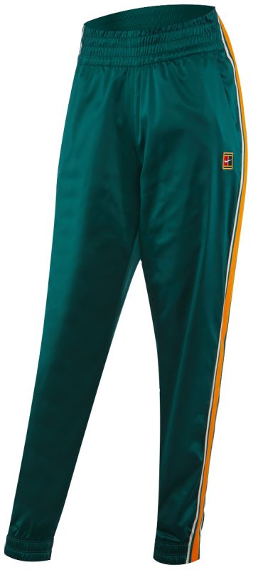 Nike Court Stadium Pant - rainforest/midnight spruce/orange peel