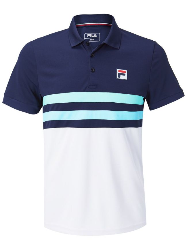 Fila Polo Nelio M - peacoat blue/white