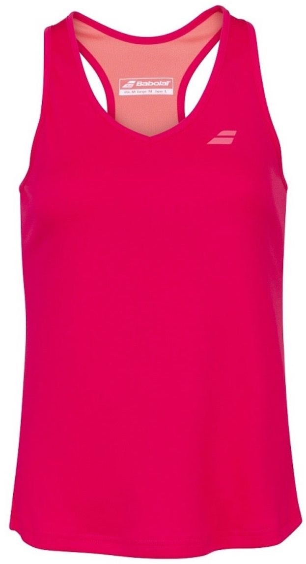 Babolat Play Tank Top Women - red rose
