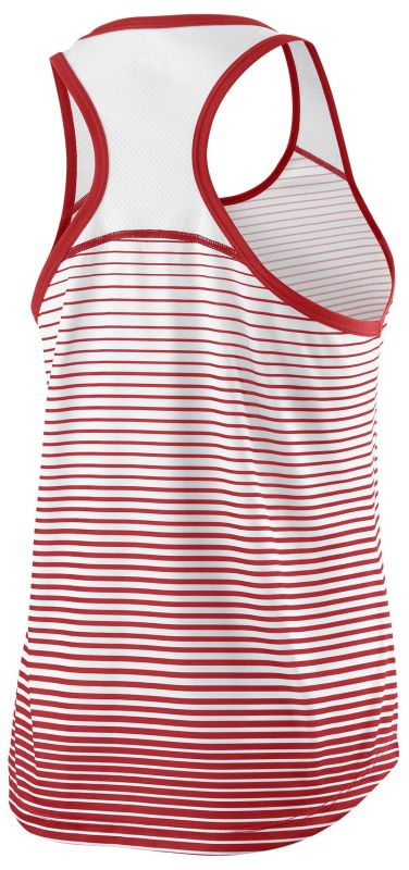 Wilson Team Striped Tank - wilson red/white