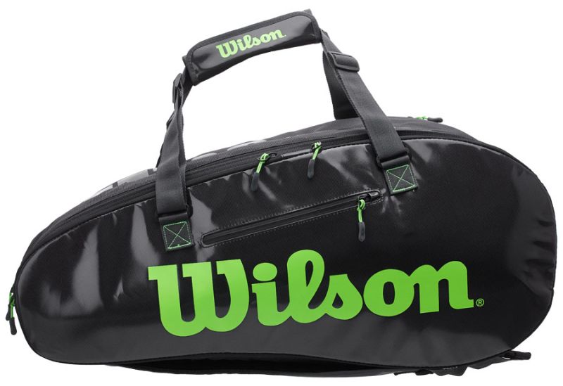 Wilson Super Tour 2 Comp Large - charcoal/green
