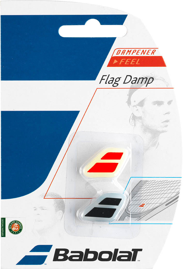 babolat-flag-damp-black-fluored Babolat Flag Damp - black/fluored